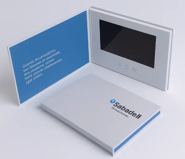 Hardcover Video Brochures